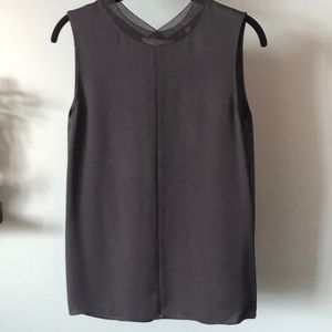 VINCE 100% silk top